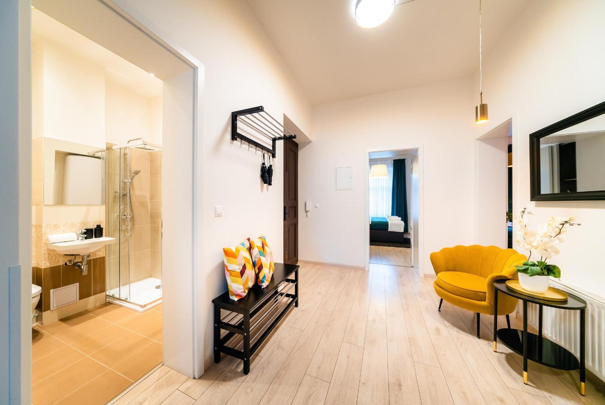 פראג Centrum Apartments Pstrossova חדר תמונה